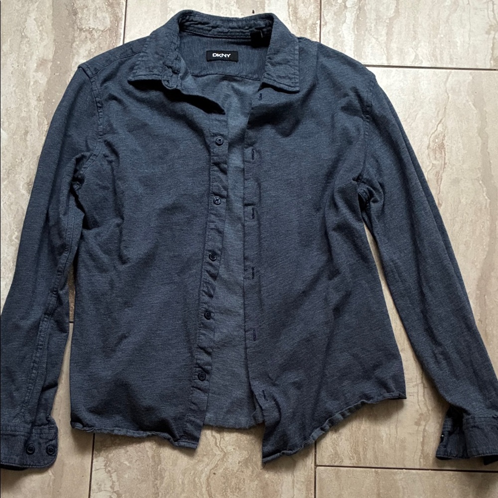 DKNY Blue Long Sleeve Shirt for all occasions